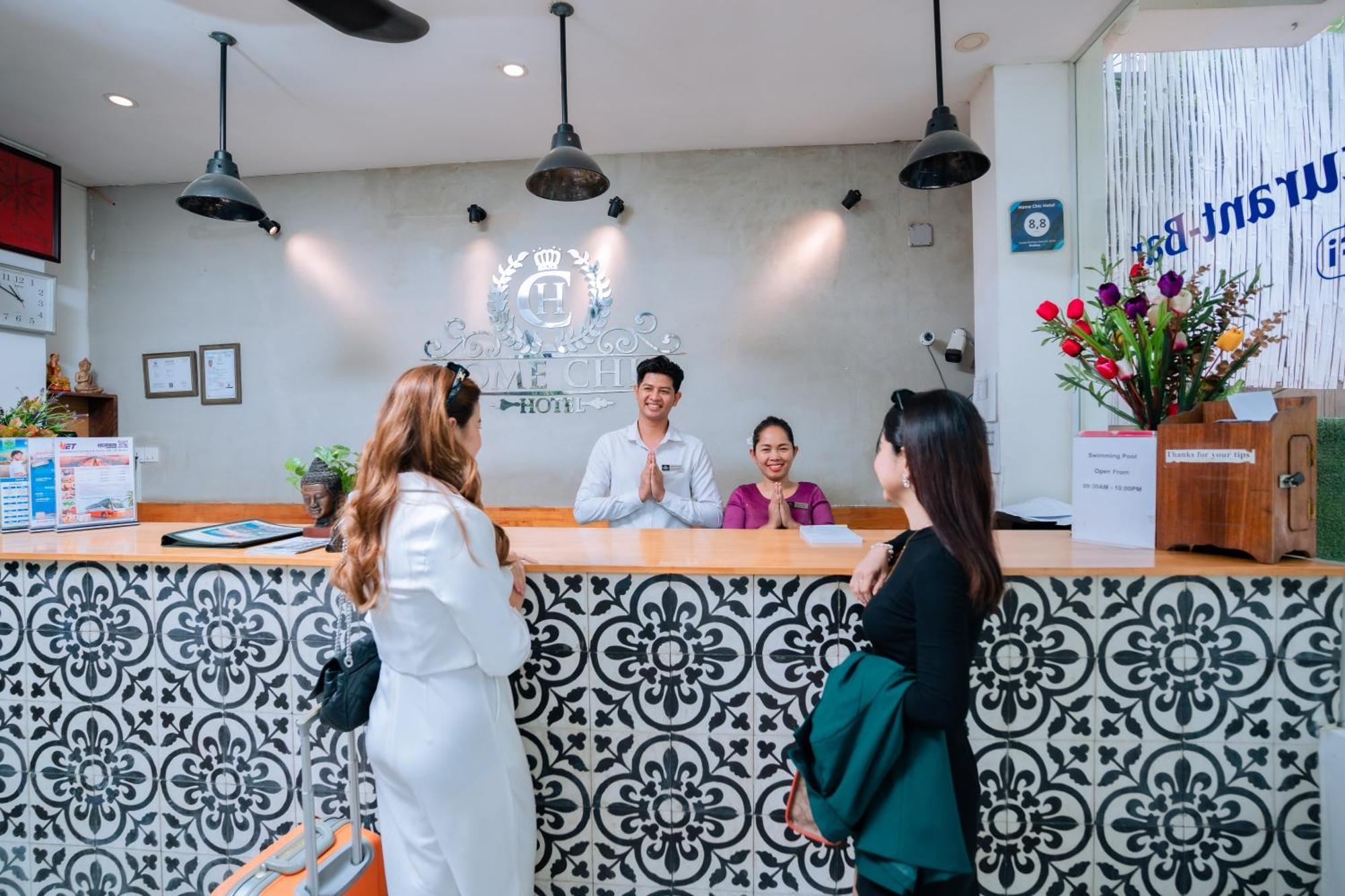 Home Chic Hotel Phnom Penh Bagian luar foto